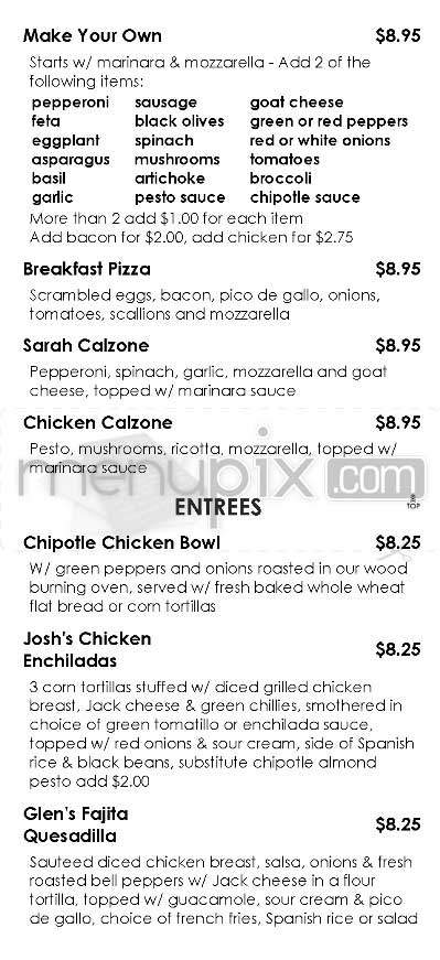 Highland Grounds - Los Angeles, CA menu_pic