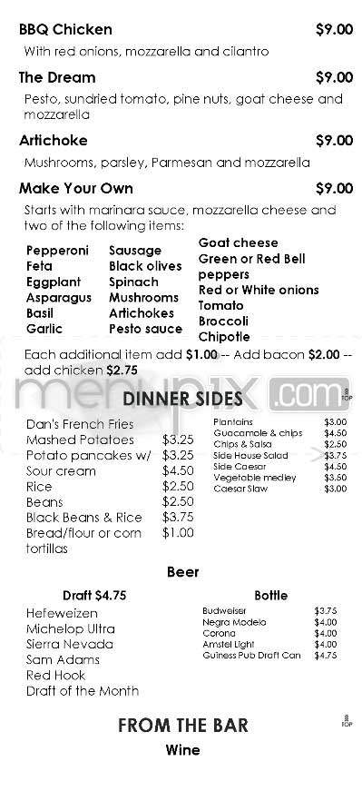 Highland Grounds - Los Angeles, CA menu_pic