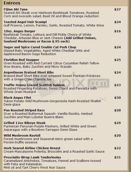 Hollywood & Vine - Hollywood, CA menu_pic