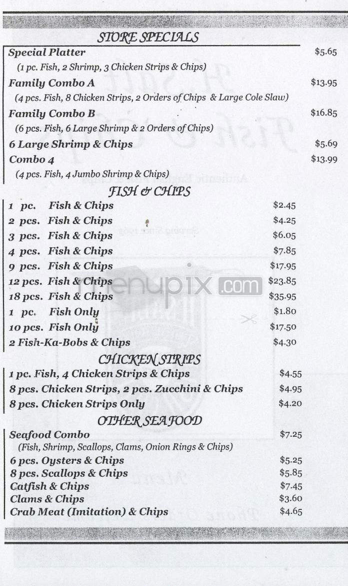 H. Salt Esquire Fish & Chips - Los Angeles, CA menu_pic