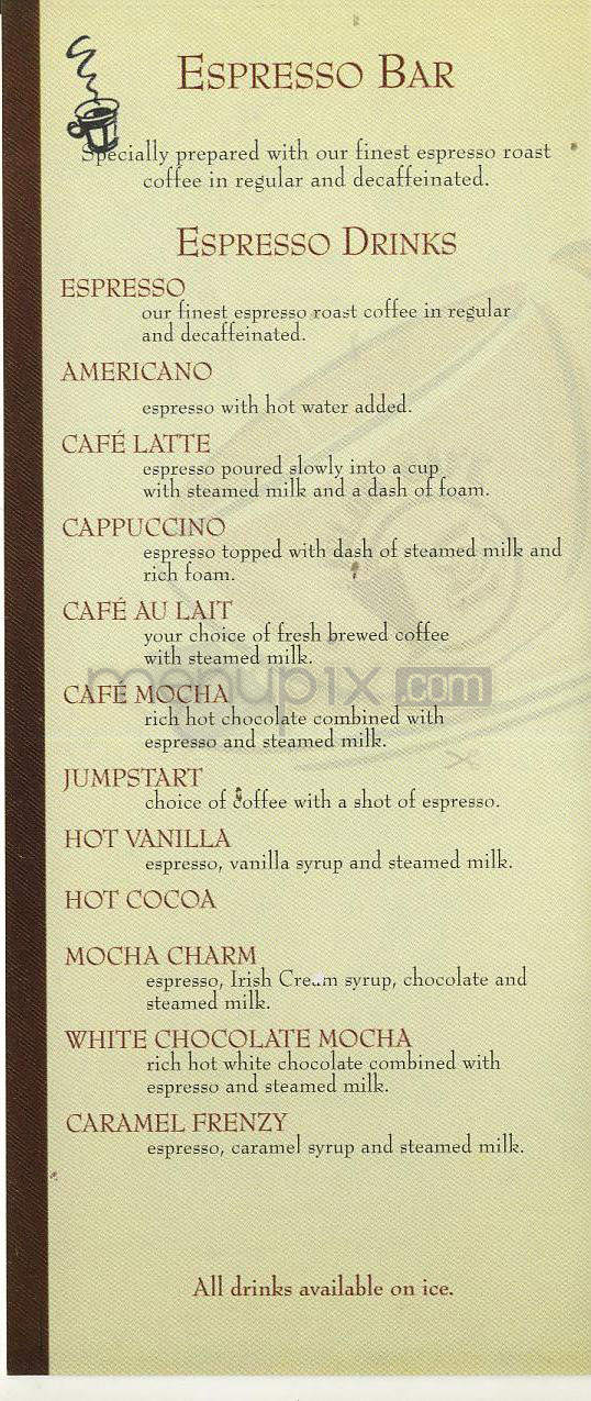 Igloo Cafe - Burbank, CA menu_pic