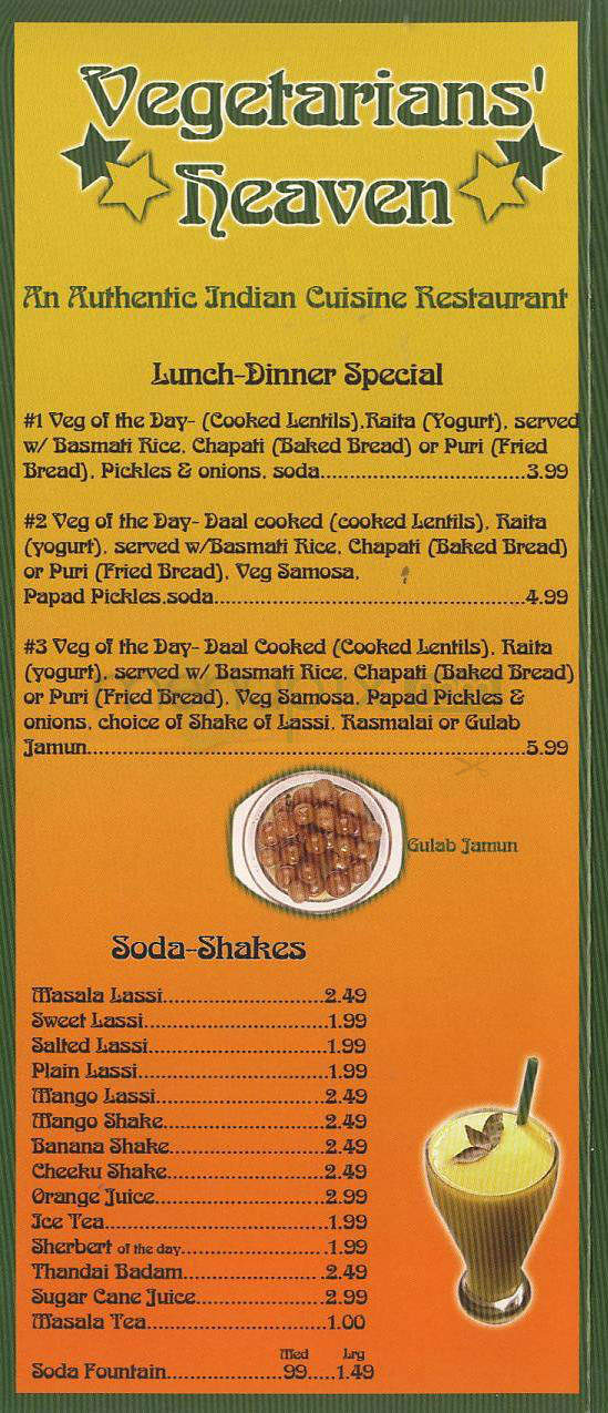 India Sweets & Spices - Los Angeles, CA menu_pic