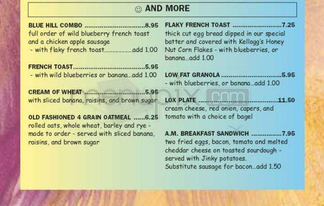 Jinky's Cafe - Sherman Oaks, CA menu_pic