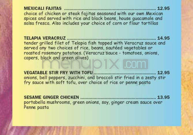 Jinky's Cafe - Sherman Oaks, CA menu_pic