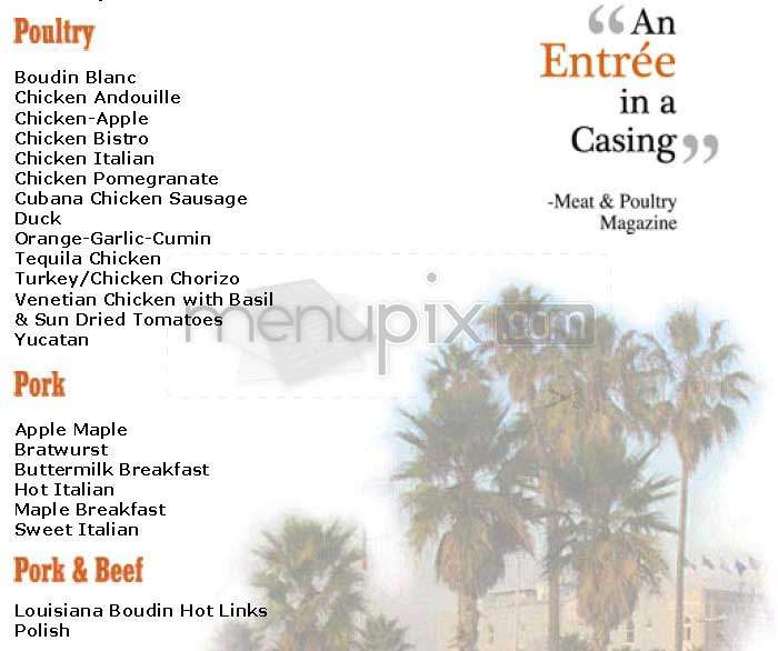 Jody Maroni's - Los Angeles, CA menu_pic