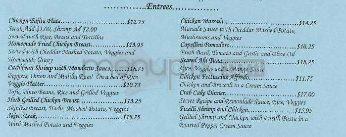 Joey B's - West Hollywood, CA menu_pic