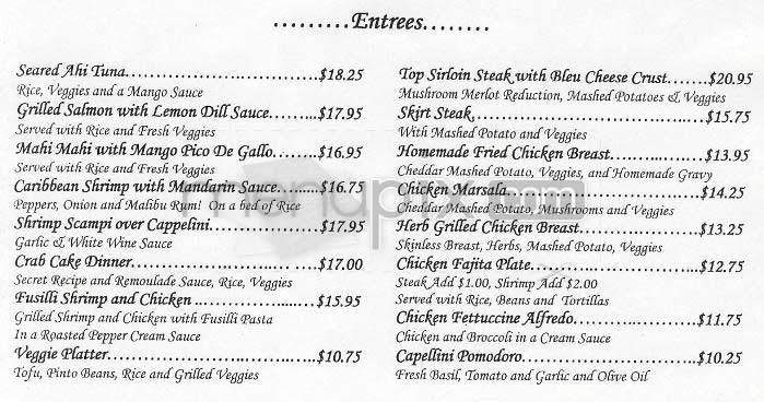 Joey B's - West Hollywood, CA menu_pic