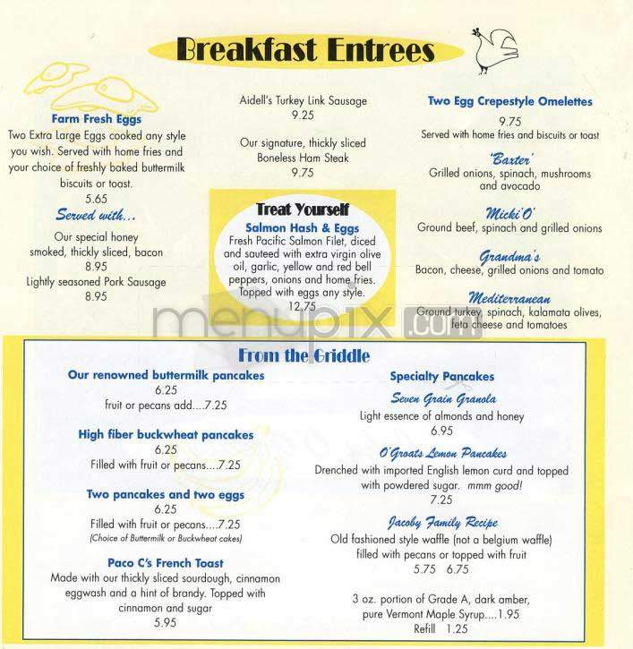 John O'Groats - Los Angeles, CA menu_pic