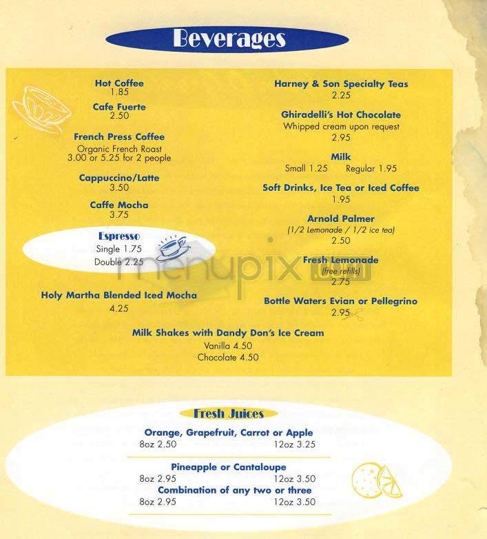John O'Groats - Los Angeles, CA menu_pic