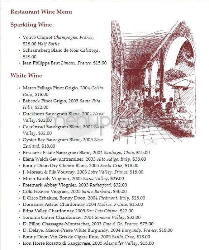 Julienne - San Marino, CA menu_pic