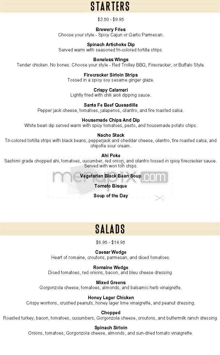 Karl Strauss Brewing Co - Universal City, CA menu_pic