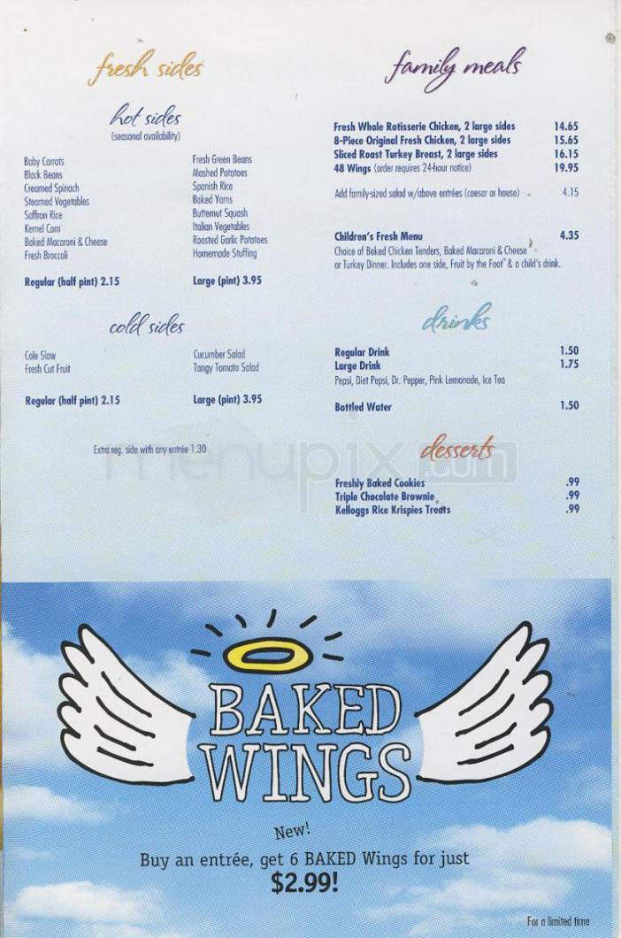 Koo Koo Roo - Santa Monica, CA menu_pic