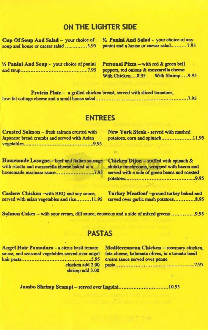 LA Grand Event - Los Angeles, CA menu_pic