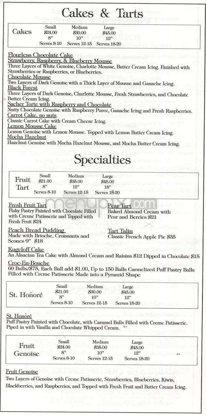 La Conversation - West Hollywood, CA menu_pic
