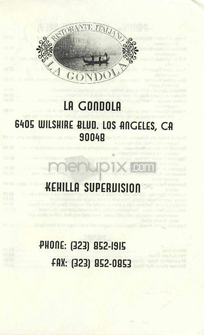 /201762/La-Gondola-Los-Angeles-CA - Los Angeles, CA