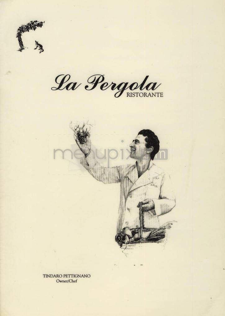 La Pergola - Sherman Oaks, CA menu_pic