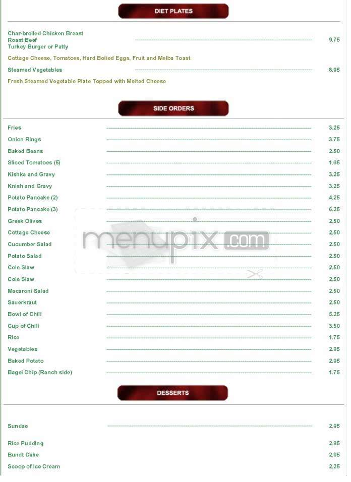 Label's Table Deli - Woodland Hills, CA menu_pic
