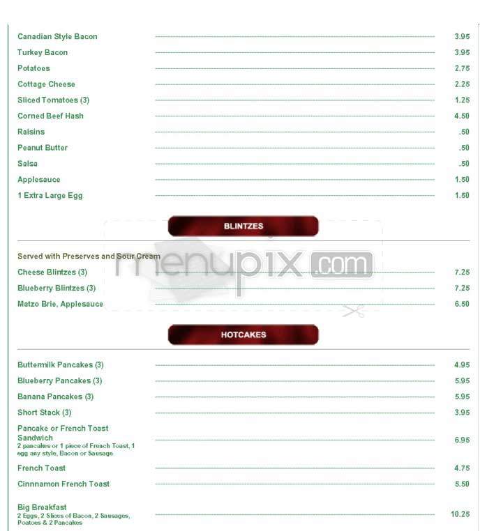 Label's Table Deli - Woodland Hills, CA menu_pic