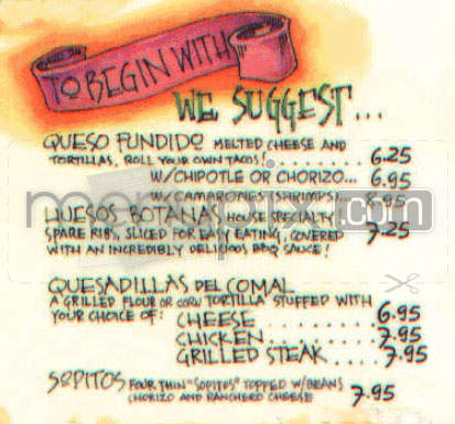 La Parrilla - Los Angeles, CA menu_pic