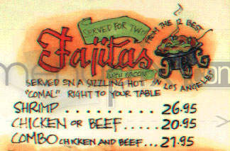 La Parrilla - Los Angeles, CA menu_pic