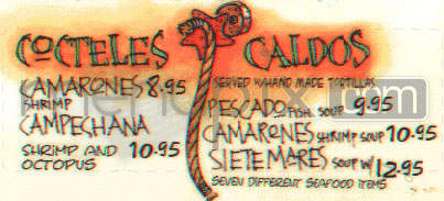 La Parrilla - Los Angeles, CA menu_pic