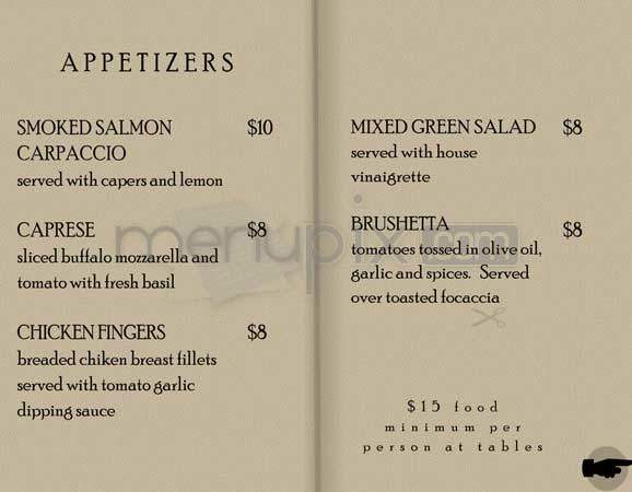 Largo - Los Angeles, CA menu_pic