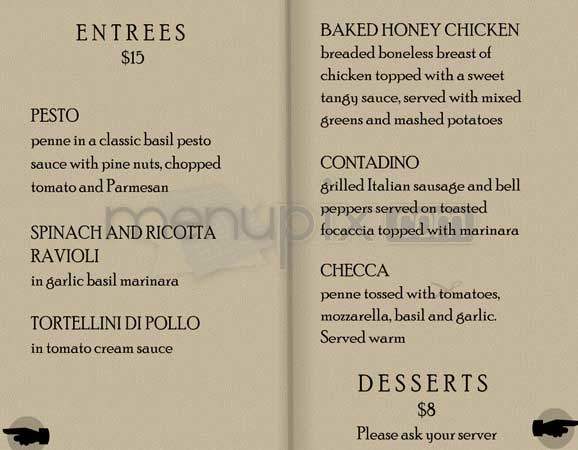 Largo - Los Angeles, CA menu_pic