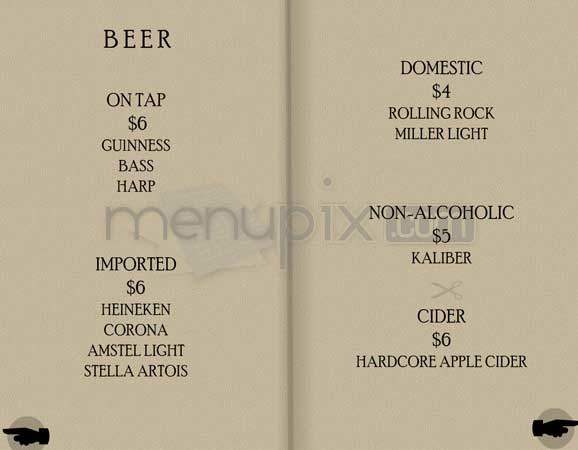 Largo - Los Angeles, CA menu_pic