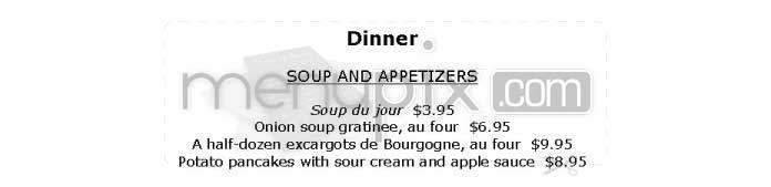 Le Petit Jaques Cafe - Sherman Oaks, CA menu_pic
