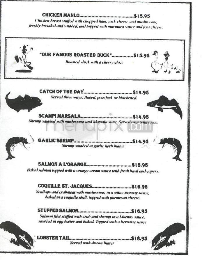 Le Petite Cafe - Hermosa Beach, CA menu_pic