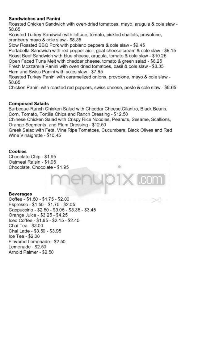 Lemon Moon - Los Angeles, CA menu_pic