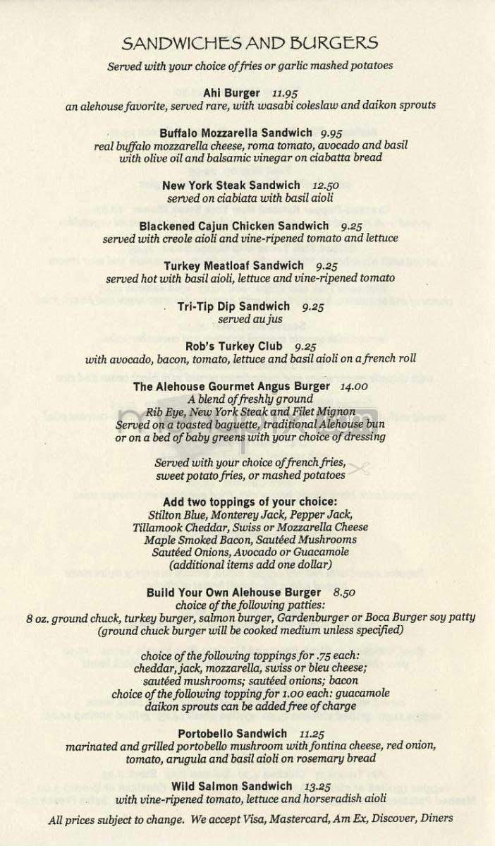 Library Alehouse - Santa Monica, CA menu_pic