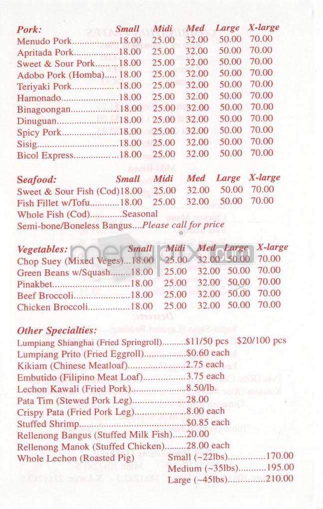 Little Ongpin - Los Angeles, CA menu_pic