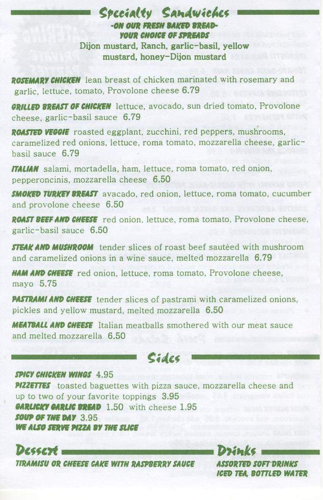 Louigi's Italian Kitchen - Los Angeles, CA menu_pic