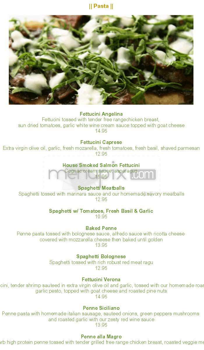 Lucia's - Pacific Palisades, CA menu_pic