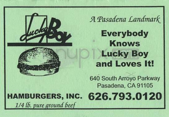 /203988/Lucky-Boy-Drive-In-Restaurant-Pasadena-CA - Pasadena, CA