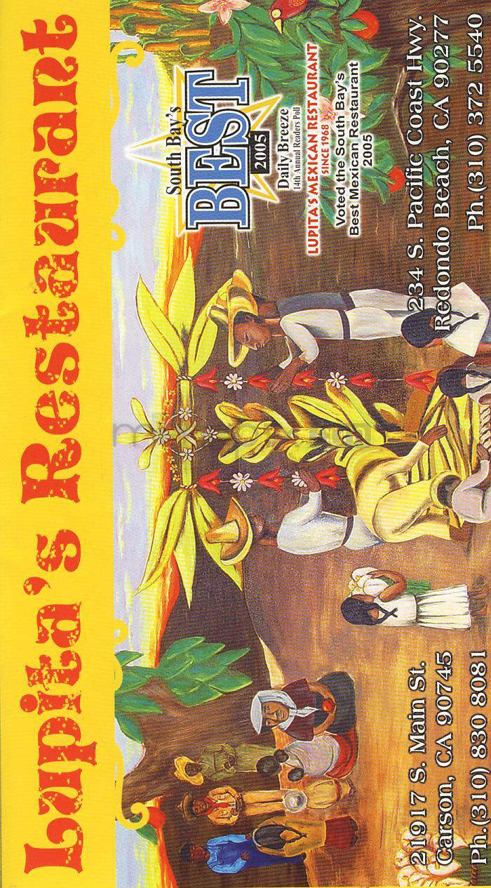 Lupita's Restaurant - Frankfort, IL menu_pic