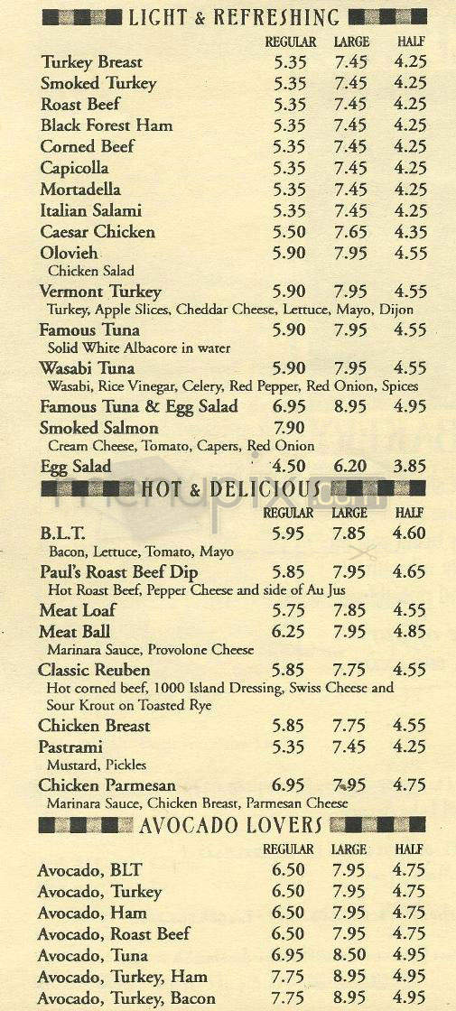 Lovebirds Cafe & Bakery - Pasadena, CA menu_pic