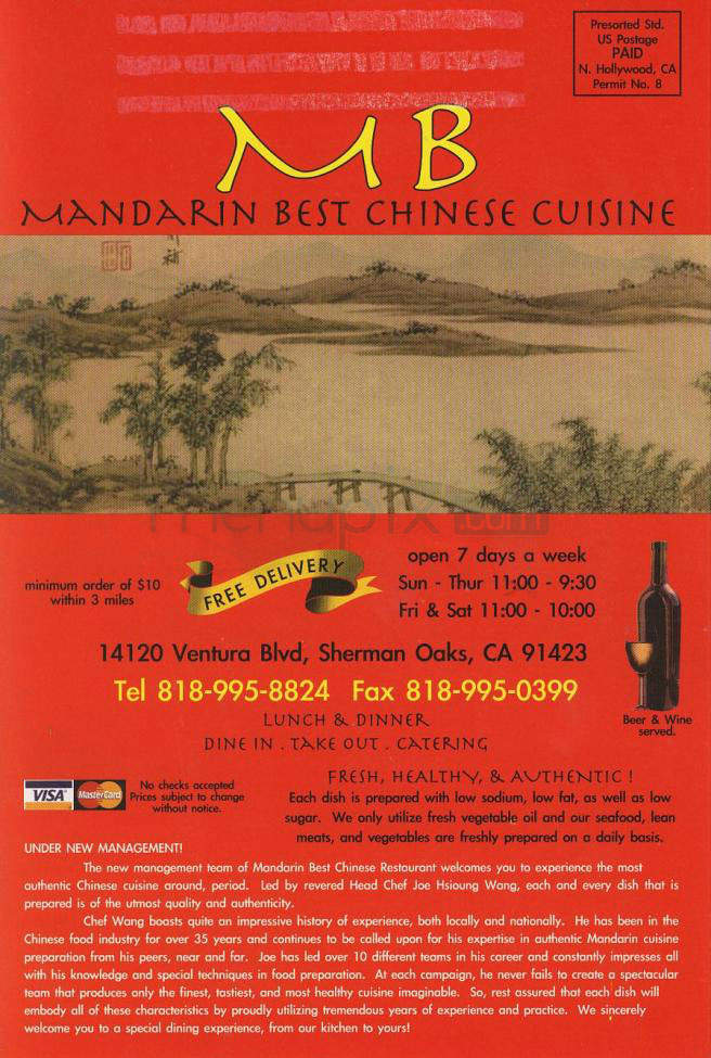 /200527/MB-Mandarin-Best-Sherman-Oaks-CA - Sherman Oaks, CA