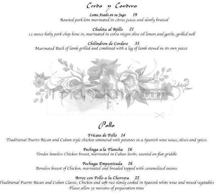 Madres Restaurant - Pasadena, CA menu_pic