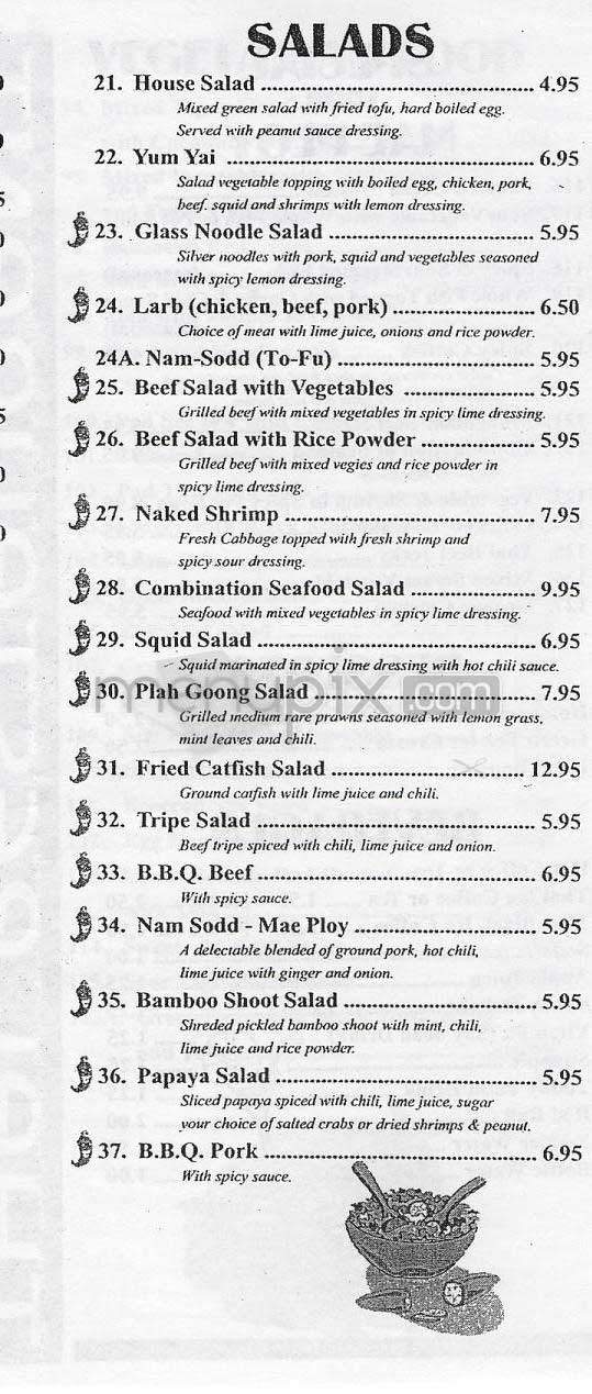 Mae Ploy - Los Angeles, CA menu_pic