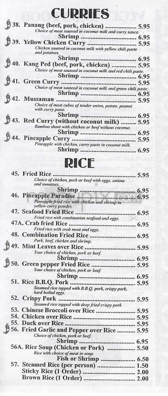 Mae Ploy - Los Angeles, CA menu_pic