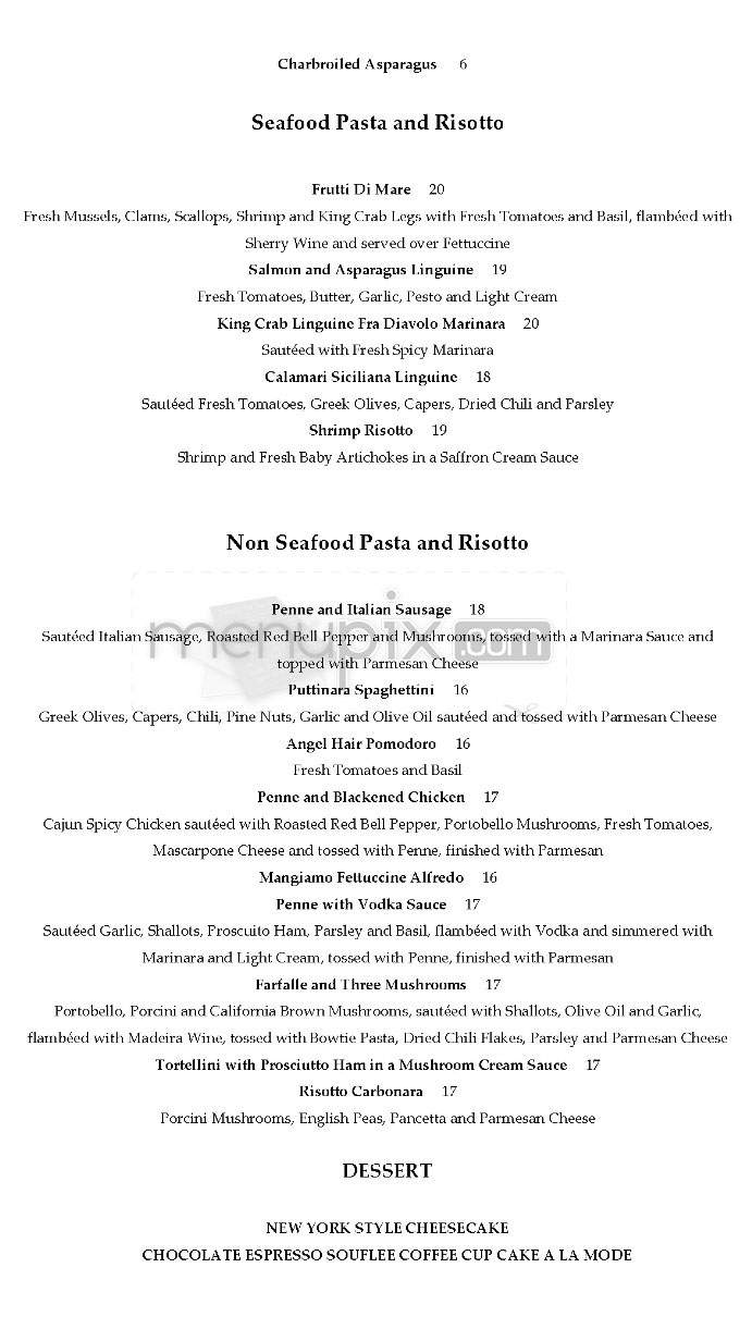 Mangiamo Restaurant - Manhattan Beach, CA menu_pic
