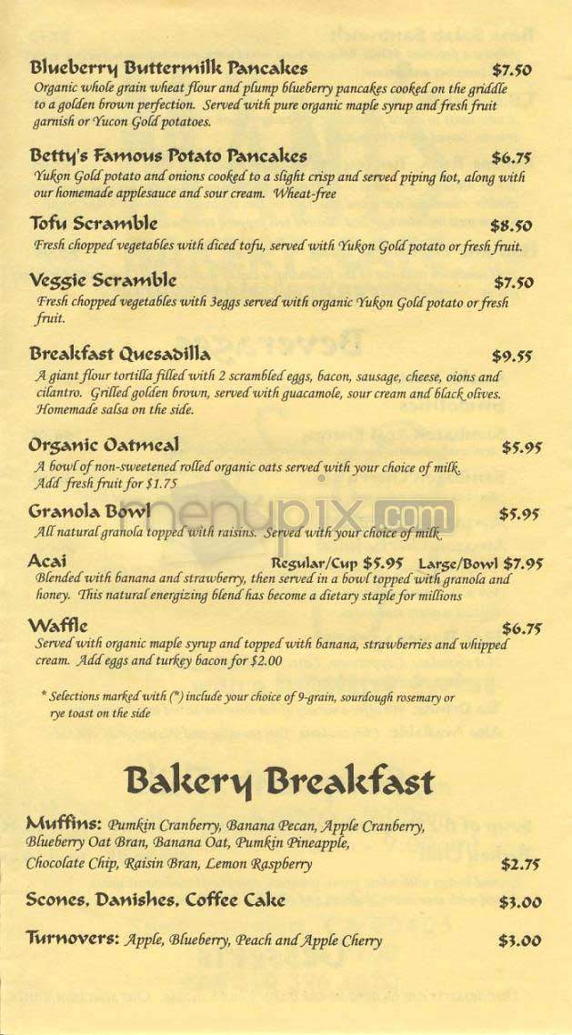 Mani's - Los Angeles, CA menu_pic
