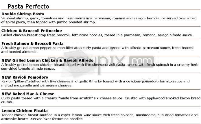 Marie Callender's - Toluca Lake, CA menu_pic