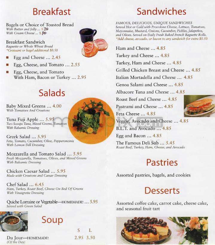 Marie's Cafe - Los Angeles, CA menu_pic