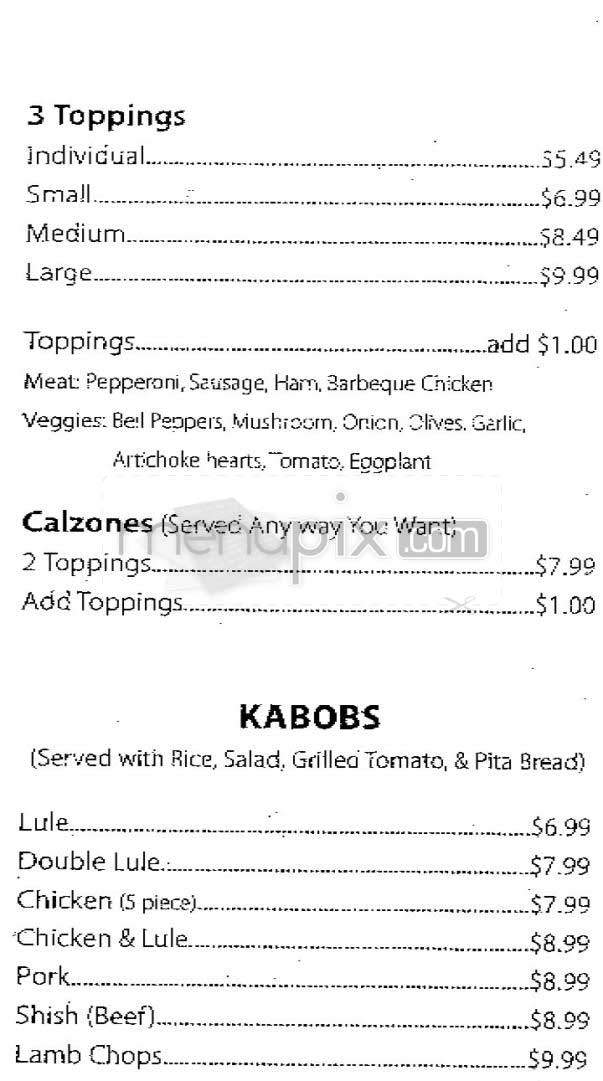Mariner's Bistro - Marina Del Rey, CA menu_pic