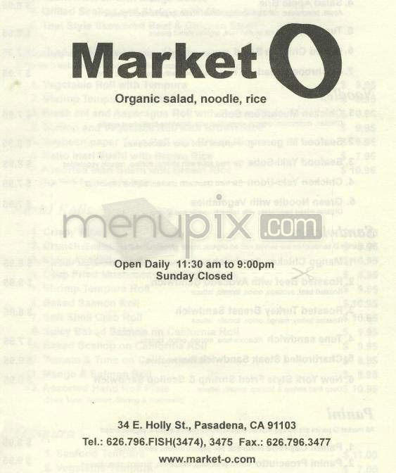 /203992/Market-O-Pasadena-CA - Pasadena, CA