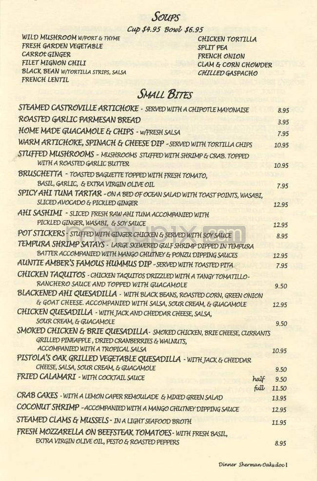 Marmalade Cafe - Sherman Oaks, CA menu_pic