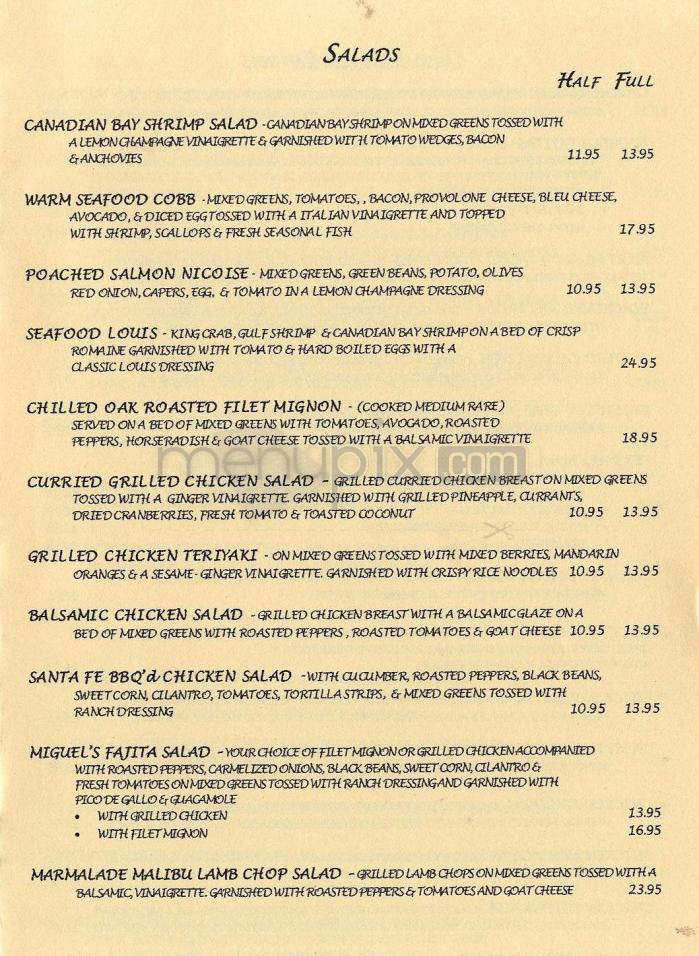 Marmalade Cafe - Malibu, CA menu_pic